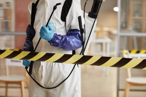 Professional Biohazard Cleanup technician working in Sinton, TX